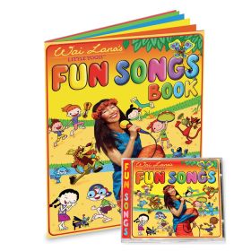Wai Lana's Little Yogis   Fun Songs CD & Lyrics Book